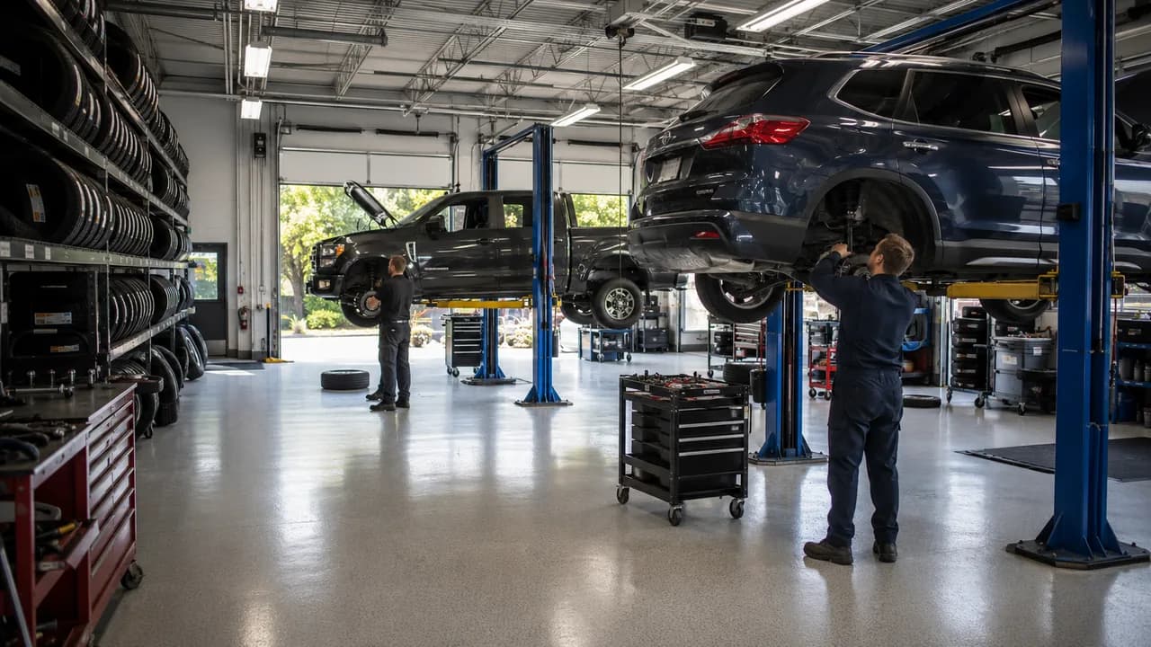 Preventive Maintenance at Big O Tires Vernon